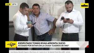 Tomás Rivas comenzará a ser juzgado por estafa con sus “caseros de oro”  - ABC Noticias - ABC Color