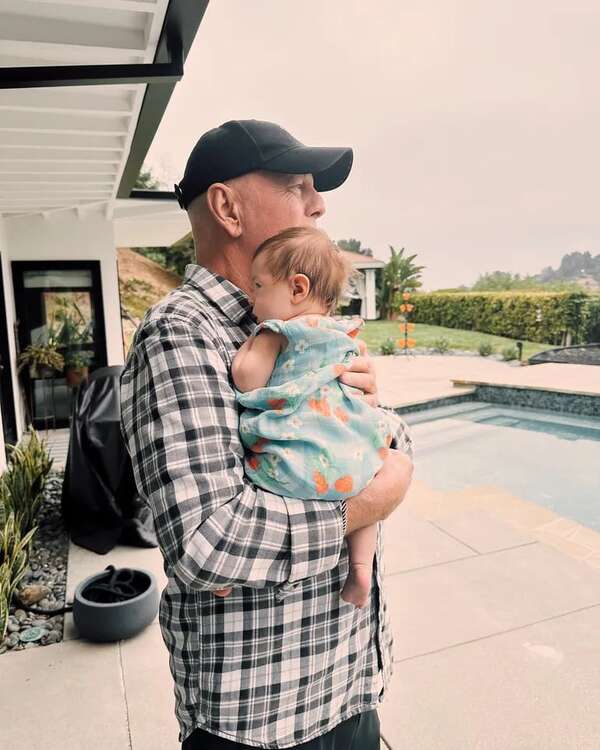 La nieta de Bruce Willis, Louetta, ya cumplió un año - Gente - ABC Color