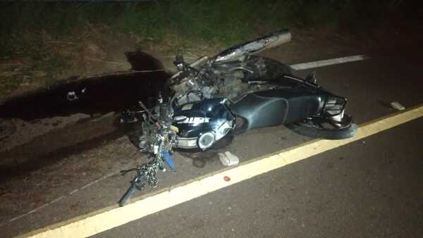 Joven motociclista muerte en violento choque en ruta Luque-San Bernardino - Unicanal