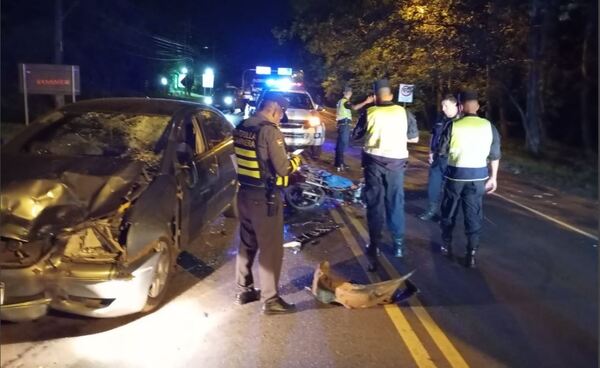 ACCIDENTE FATAL EN LA RUTA 8
