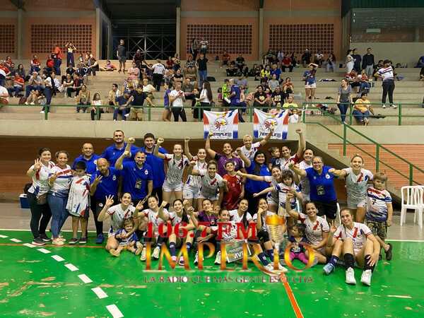 Amambay se consagra tricampeón nacional en handball femenino - Radio Imperio 106.7 FM