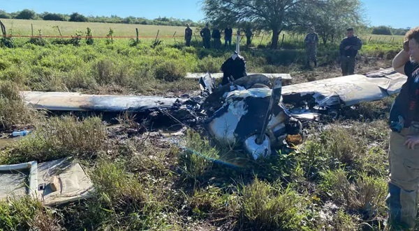 Inicia peritaje de restos de avioneta accidentada en Loma Plata