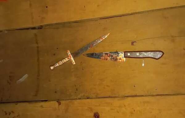 Confusa discusión entre pareja termina con un hombre fallecido y la mujer herida con arma blanca - Policiales - ABC Color