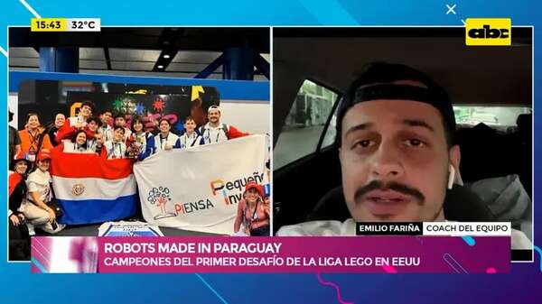 Video: Paraguay subió al podio del mundial de Robótica  - Ensiestados - ABC Color