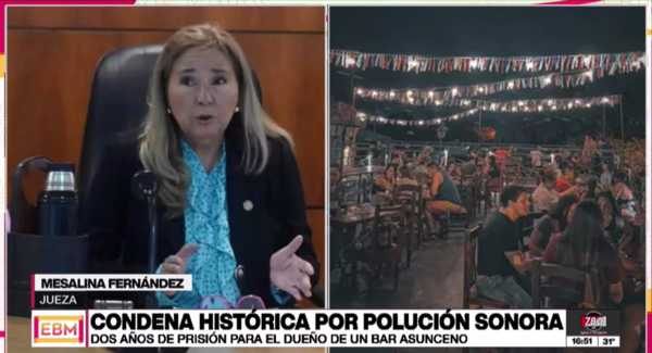 Dueño de bar asunceno recibió histórica condena por polución sonora - Megacadena - Diario Digital