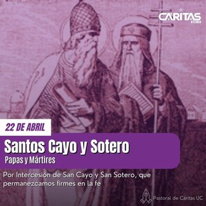 San Cayo y San Sotero: Ejemplos de Fe en Tiempos de Adversidad - Portal Digital Cáritas Universidad Católica