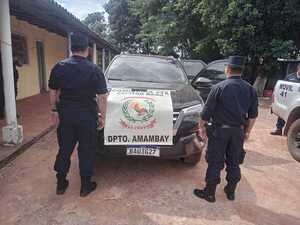 Camioneta robada en Brasil fue recuperada en Capitán Bado - Oasis FM 94.3
