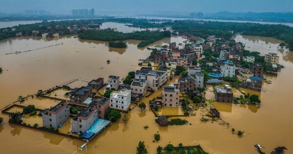 La Nación / China establece su máximo nivel de alerta por lluvias torrenciales