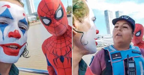 Diario HOY | VIDEO| Detienen al ‘Joker argentino’ en Buenos Aires por pelear con ‘Spider-Man’