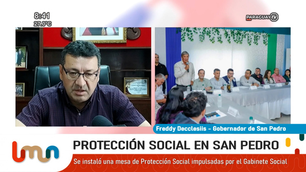 Ministerio de Desarollo Social avanza con instalación de mesas de protección en San Pedro - .::Agencia IP::.