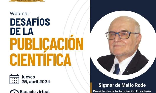 Invitan al Webinar «Desafíos de la Publicación Científica»