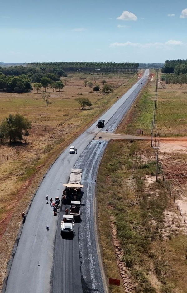 Lote 1 del Corredor Agroindustrial de San Pedro se acerca a la mitad de su ejecución total - .::Agencia IP::.