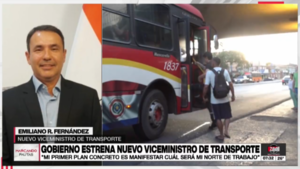 Nuevo viceministro de Transporte asume cantando promesas - Megacadena - Diario Digital