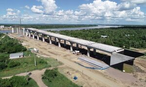Construcción del Puente de la Bioceánica, financiada por ITAIPU, presenta un 47 % de avance