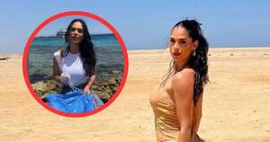Diario HOY | Por el “Día de la Tierra” Fabi Martínez limpió playas en Egipto