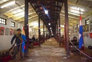 Piden urgente refacción del museo histórico del Comando de Artillería de Paraguarí - Nacionales - ABC Color