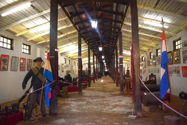 Piden urgente refacción del museo histórico del Comando de Artillería de Paraguarí - Nacionales - ABC Color