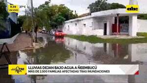 Las lluvias no dan tregua a familias del sur del país  - ABC Noticias - ABC Color