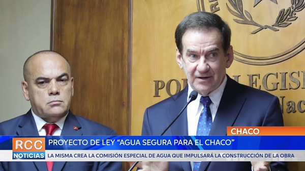 Proyecto de Ley “Agua Segura para el Chaco” fue presentado en Senadores