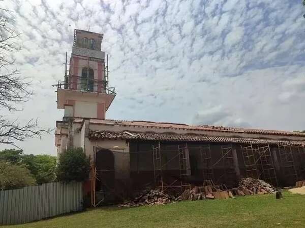 Atyrá: Atraso y mala calidad de obras en restauración del templo San Francisco de Asís - Nacionales - ABC Color