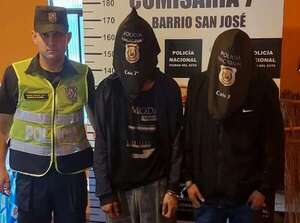 Intervienen guarida de adictos y capturan a dos jóvenes por violar arresto domiciliario - ABC en el Este - ABC Color