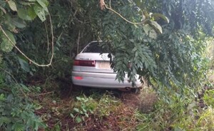 Abandonan automóvil hurtado en la zona sur de Alto Paraná