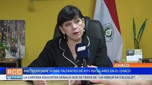 MEC responde sobre los faltantes de kits escolares en el Chaco