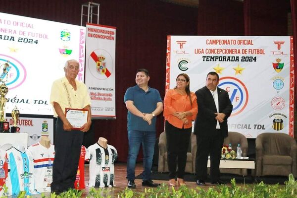 Autoridades prometen millonarios premios a campeones de la Liga Concepcionera de Fútbol