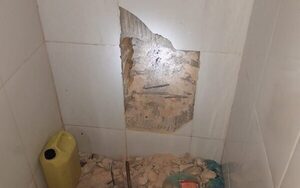 Descubren boquete en cárcel de CDE