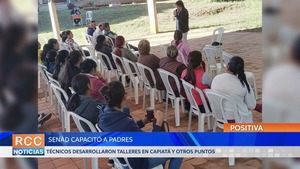 Padres de familia en Capiatá recibieron capacitación en prevención del consumo de drogas