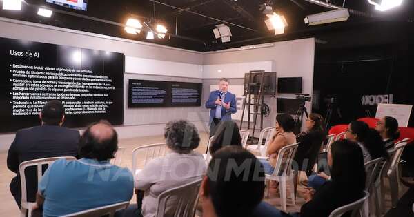 La Nación / Experto brindó charla en Redacción de Nación Media