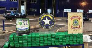 La Nación / Paraguayos caen en Foz con más de 100 kg de marihuana