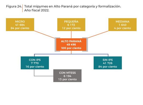 Revelan que más de 49.000 mipymes están instaladas en Alto Paraná - La Clave