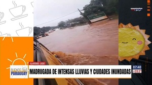 Lluvias intensas provocaron inundaciones en el área metropolitana - Noticias Paraguay