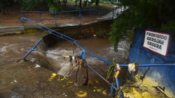 Tragedia en Luque: Hallan cuerpo de joven arrastrada por raudal