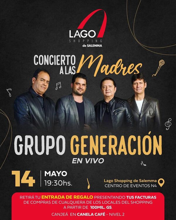 Lago Shopping organiza show en vivo por el Día de la Madre - La Clave