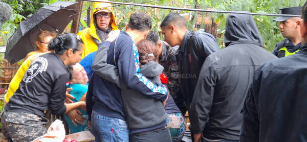 ¡Tristeza! Encuentran segundo cuerpo que fue arrastrado por el raudal en Luque