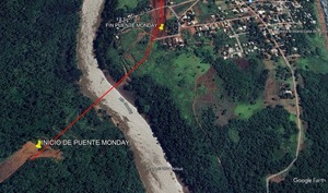 Alto Paraná: Construcción del segundo puente sobre el Río Monday a punto de arrancar - ADN Digital