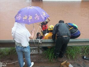Intensas lluvias afectan al Departamento Central y Caaguazú · Radio Monumental 1080 AM