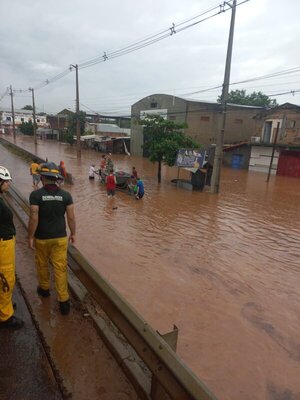 Lluvias en Limpio superaron los 100 milímetros, según intendente - .::Agencia IP::.