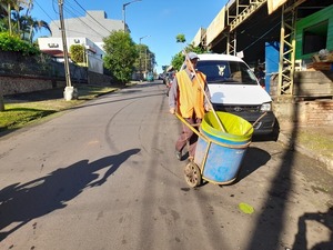 Municipio intensifica limpiezas tras temporal en Encarnación