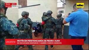 Video: reportan motín en el interior de la Penitenciaría de Pedro Juan Caballero - ABC Noticias - ABC Color