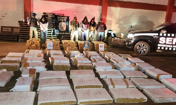 Procesan a narcos que fueron detenidos con más de 2 mil kilos de marihuana