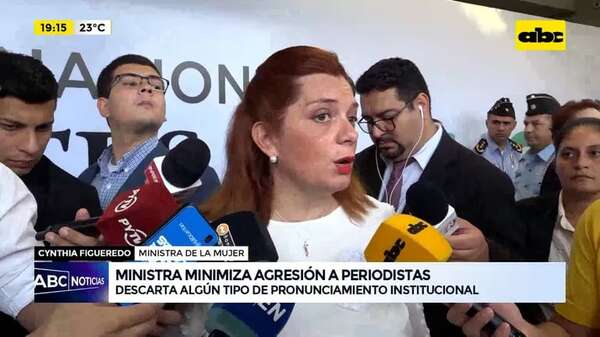Video: ministra minimiza agresión a periodistas - ABC Noticias - ABC Color