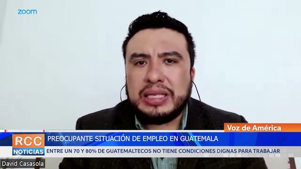 Preocupante situación de empleo en Guatemala