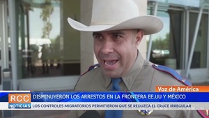 Descienden arrestos de migrantes en la frontera sur de EEUU