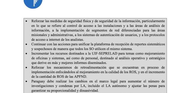 Diario HOY | Esquema fue advertido por Gafilat y expuso a Paraguay a recibir sanciones