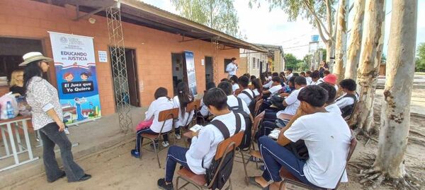 Programa Educando en Justicia instruyó a comunidades indígenas de Puerto Casado