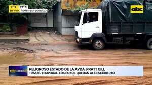 Video: Peligroso estado de las calles tras temporal  - ABC Noticias - ABC Color
