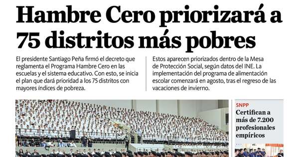La Nación / LN PM: edición mediodía del 25 de abril